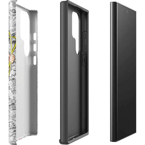 DC Comics Wonder Woman Classic Action Pose Galaxy S25 Ultra Impact Case